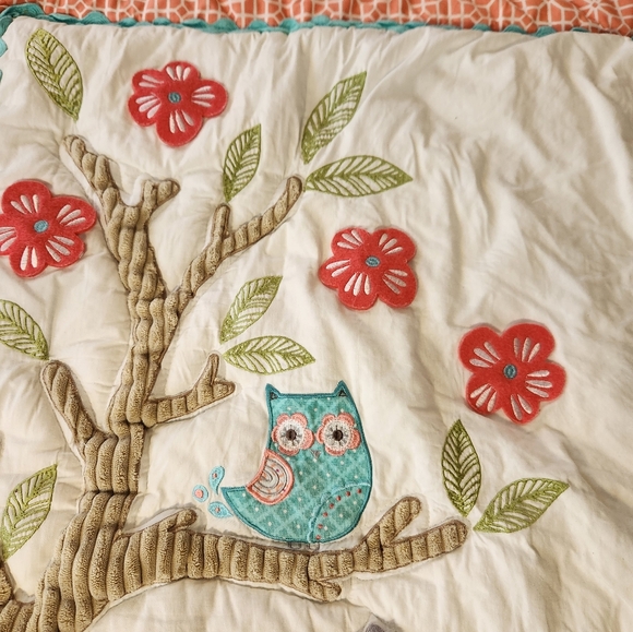 Levtex Baby Bedding Set - 4 Piece Crib Set - Fiona Nursing Collection - Picture 11 of 12